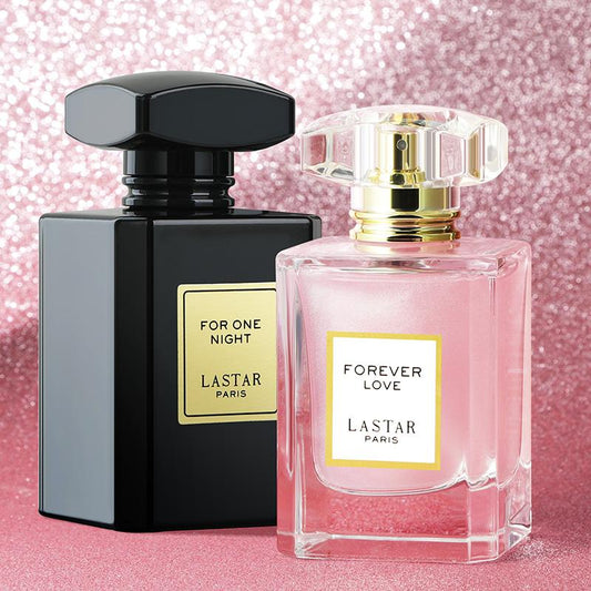 LASTAR Premium Vanilla Perfume Set - 2 Bottles of Long Lasting Eau de Parfum for Men and Women, Perfect for Parties and Business Events