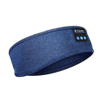 Experience Ultimate Comfort with Bluetooth-Compatible Sports Sleeping Headband - Wireless Music Eye Mask Headset