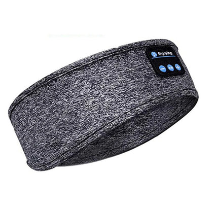Experience Ultimate Comfort with Bluetooth-Compatible Sports Sleeping Headband - Wireless Music Eye Mask Headset
