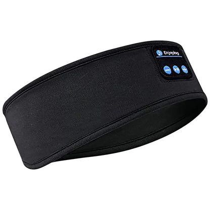 Experience Ultimate Comfort with Bluetooth-Compatible Sports Sleeping Headband - Wireless Music Eye Mask Headset